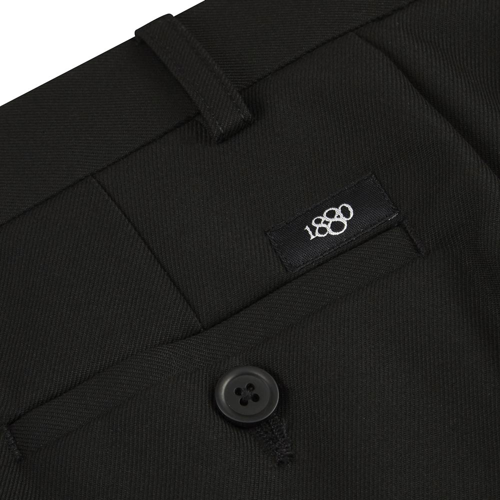 Mens 'Silva' Super Skinny Fit Stretch School Trousers (Black/Grey) – Holmes  Uniform
